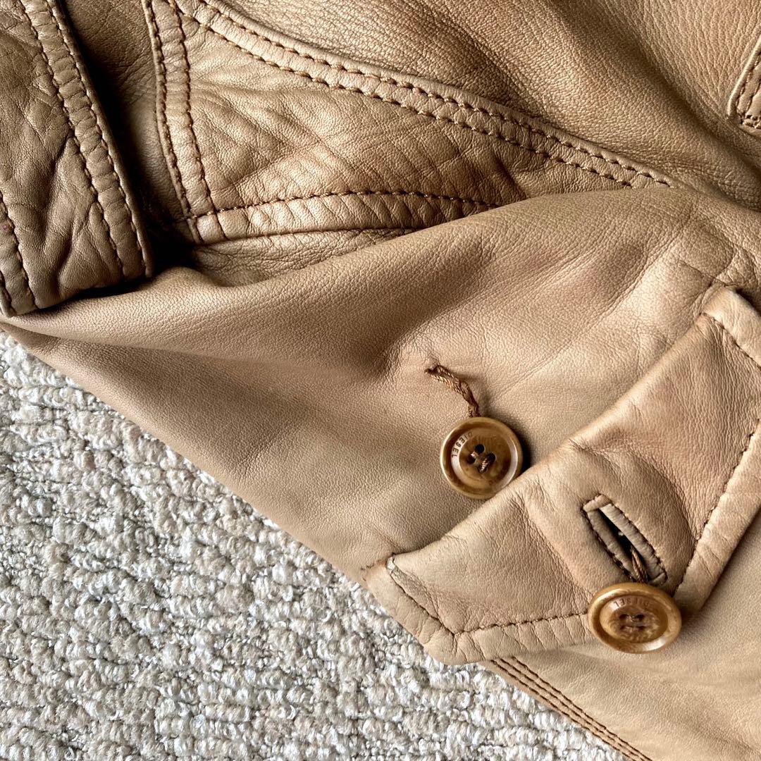 00s】Archive DIESEL レザージャケット ギミック y2k - メルカリ