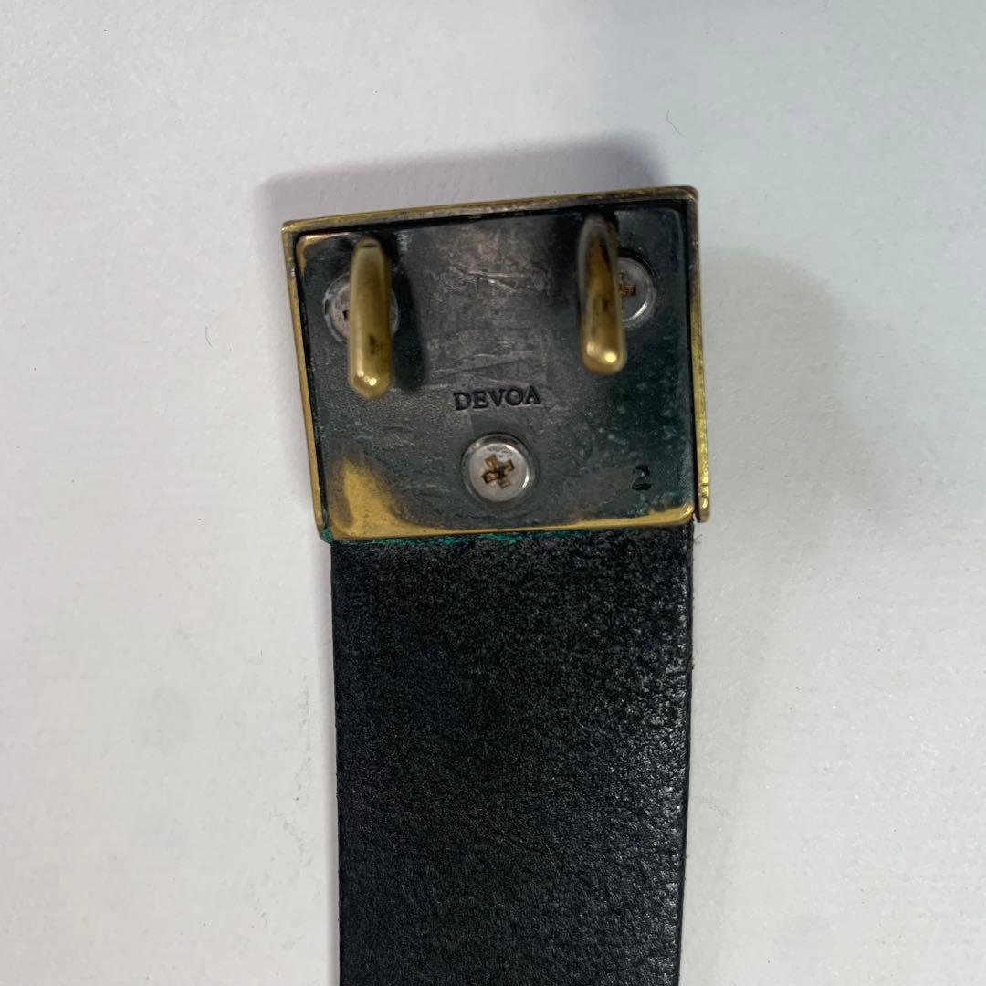 DEVOA 真鍮バックル レザーベルト サイズ2 サムライベルト - メルカリ