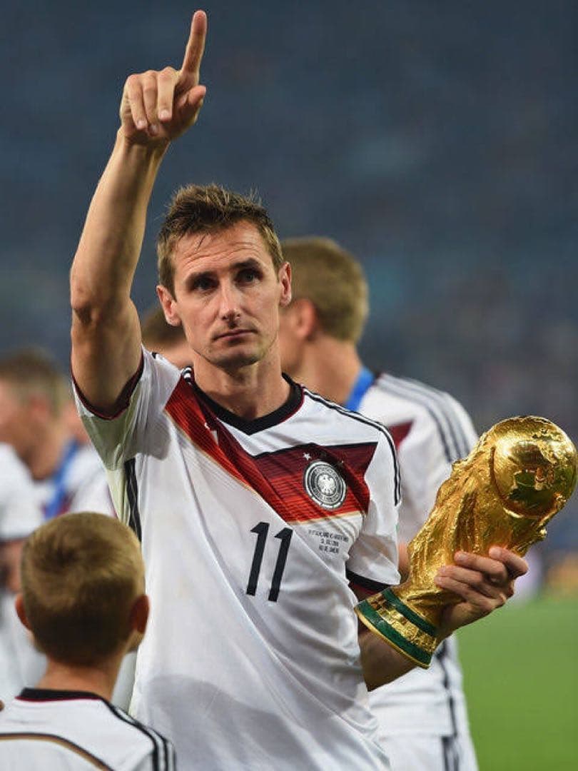 ドイツ代表 2014年 ホーム ユニフォーム ミロスラフ・クローゼ 11番