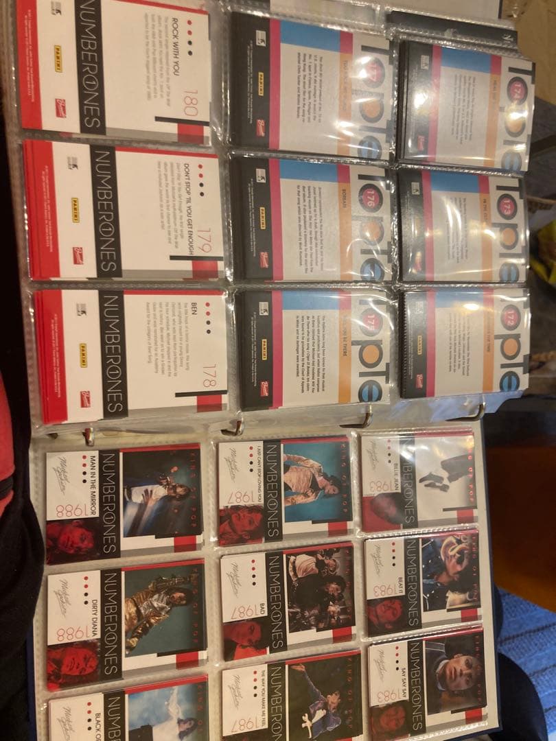 マイケルジャクソンパニーニ190枚セットレギュラーコンプリート