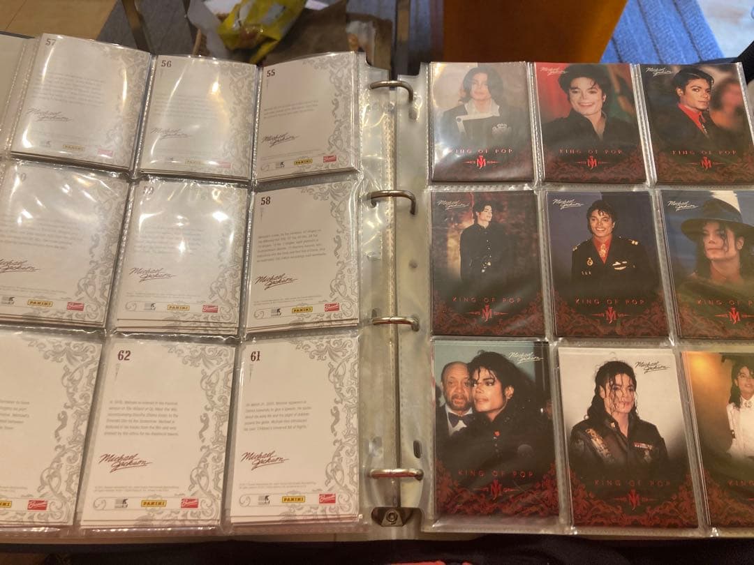 マイケルジャクソンパニーニ190枚セットレギュラーコンプリート
