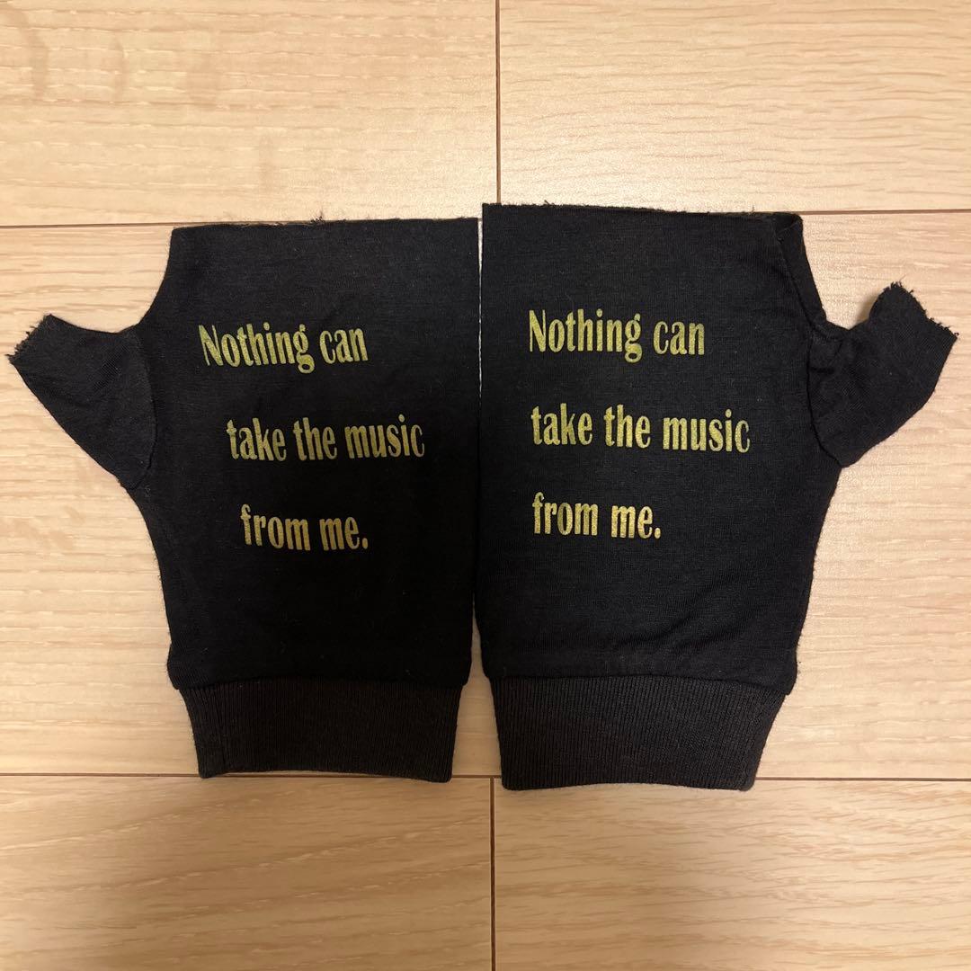 UVERworld グローブ 金色ロゴ