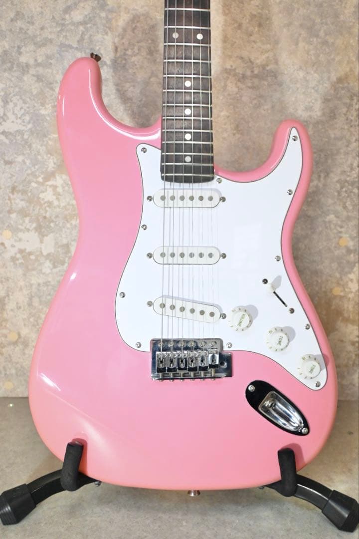 Bacchus BST Alder バッカス 旧ロゴ アルダー ピンクギター - メルカリ