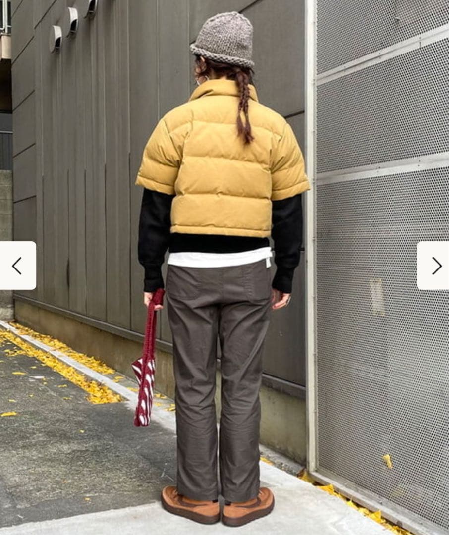 シエラデザイン×ビームスボーイ別注 ショートスリーブダウンMサイズ