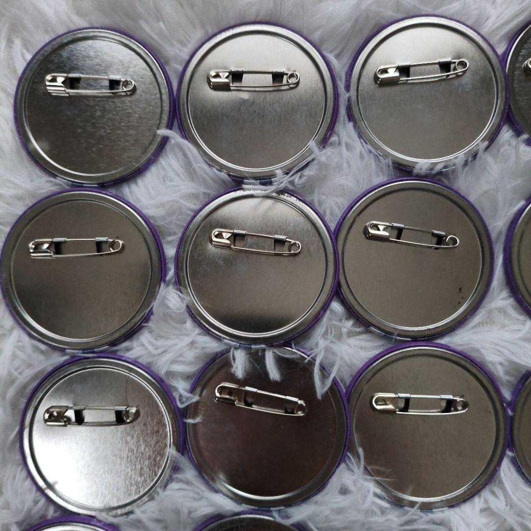 からぴち　もふ　新ビジュ缶バッチ