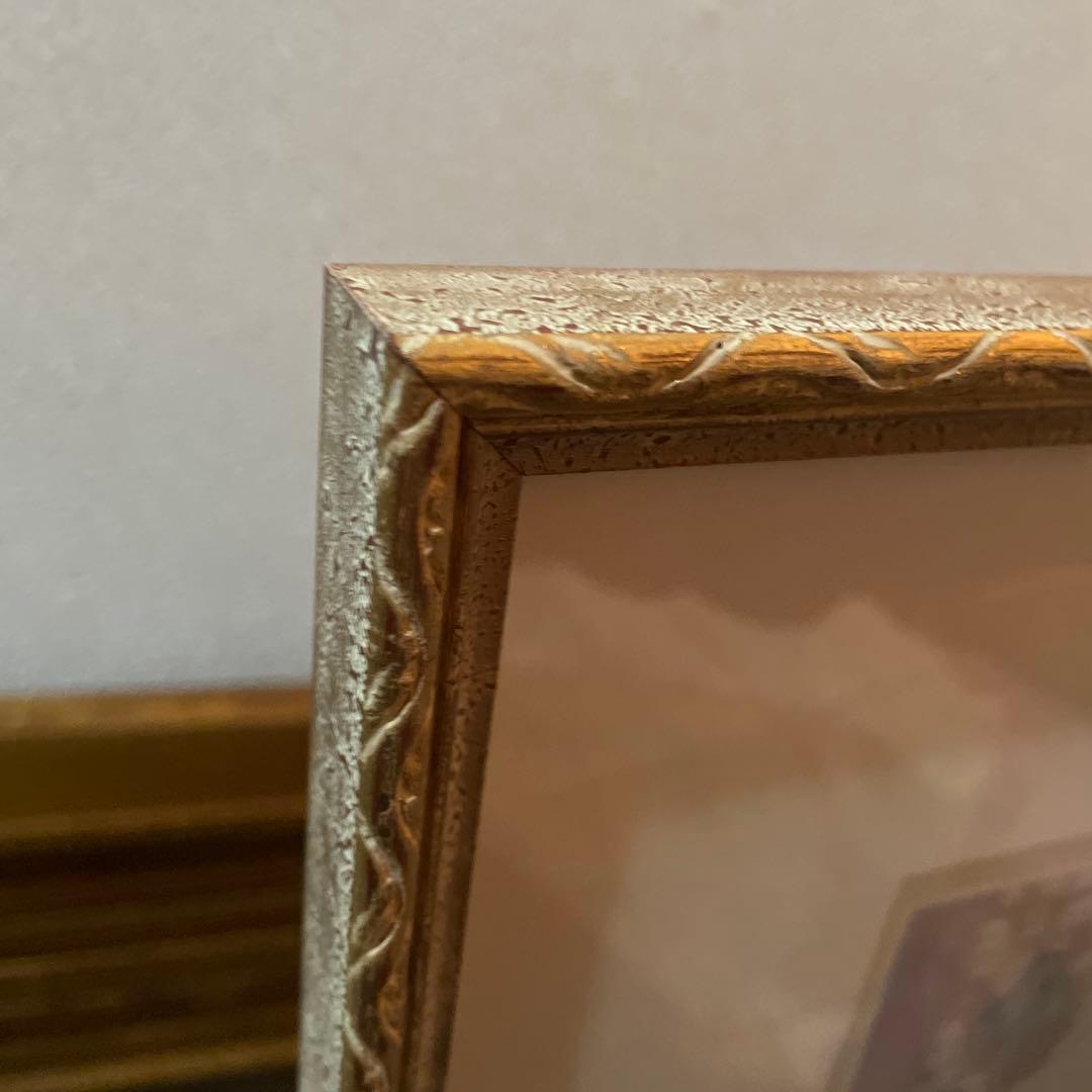 竹久夢二 「憩い」 額装 夢二郷土美術館 竹久不二彦監修 美人画 大正ロマン