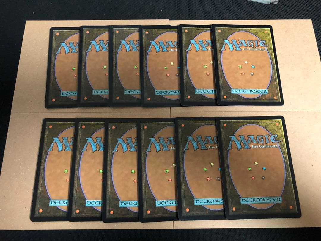 mtg オイルスリックfoil 土地　各色12枚　計60枚セット