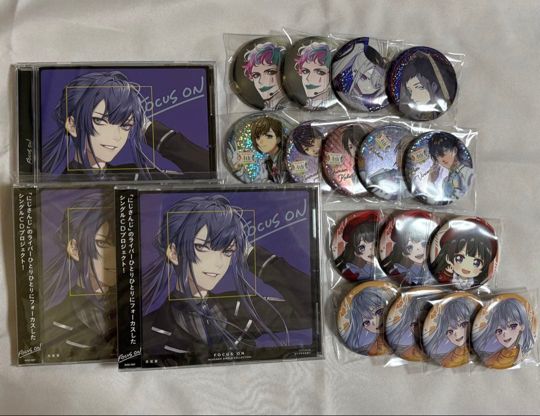 VΔLZ にじさんじ 長尾景 甲斐田晴 弦月藤士郎