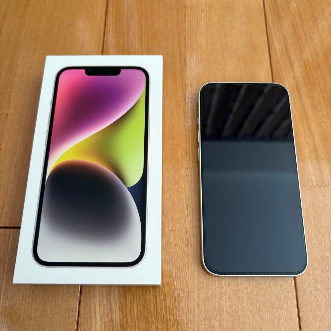 iPhone14/128GB/スターライト/SIMフリー Amazon | 【整備済み品】 Apple iPhone 14 128GB スターライト SIM