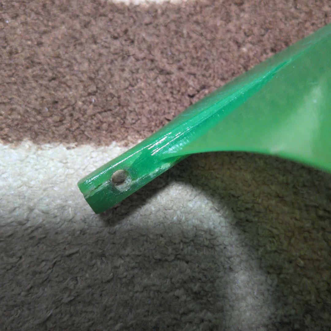 FIBRE GLAS FIN CO サーフボードフィン 緑 特大サイズ