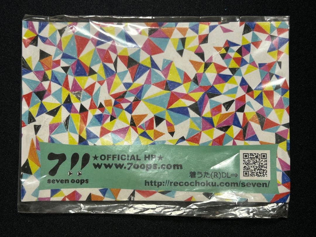 【本人直筆】7!! seven oops 初期4人 サイン 缶バッジセット