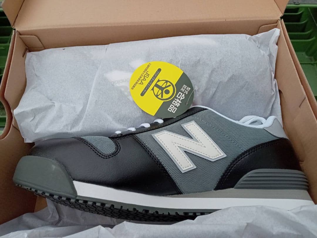 New Balance PL-281 ブラック×グレー×ホワイト 27.0cm