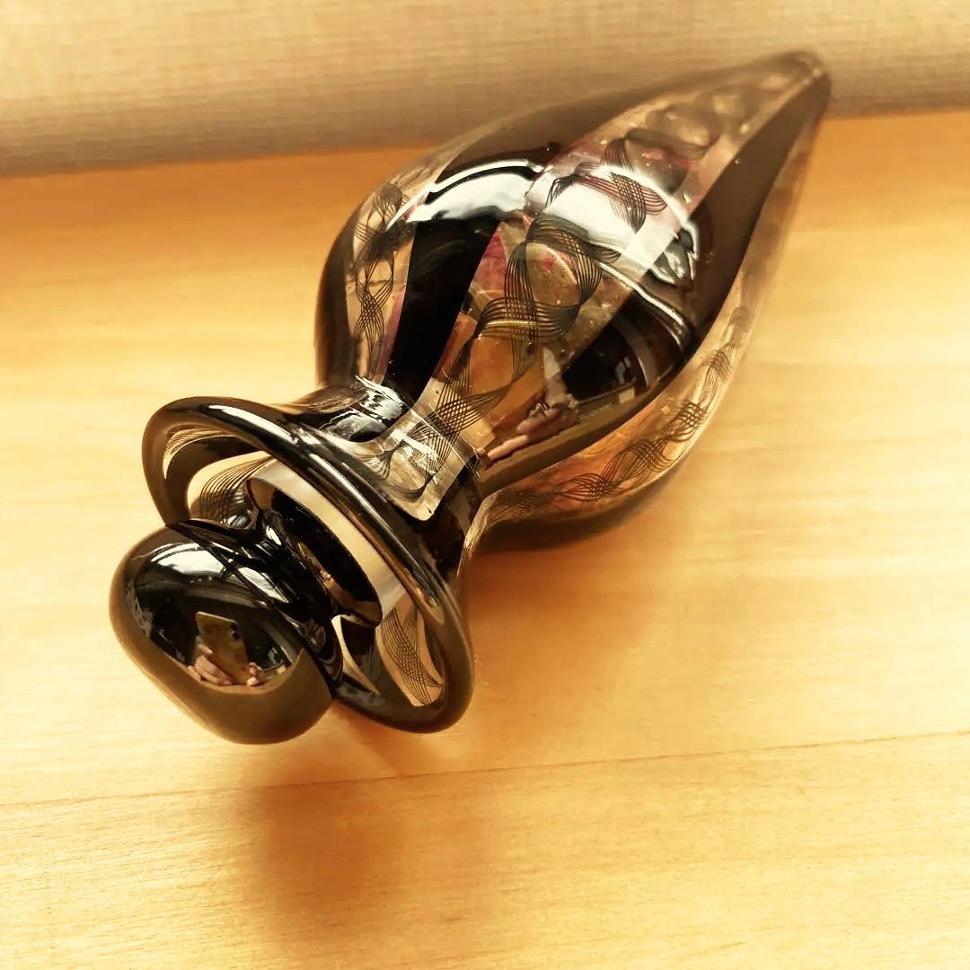 keinoglassティアキャッチャー　ドライフラワー入り ドライフラワーのグランデ ショコラ｜カナックス | カナックス kannax