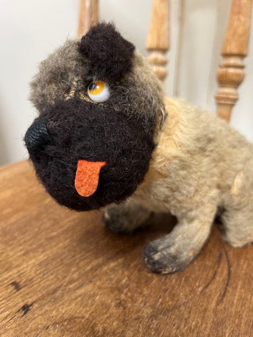 ヴィンテージ　アンティーク　ドッグ　テディドッグ　ファーネル