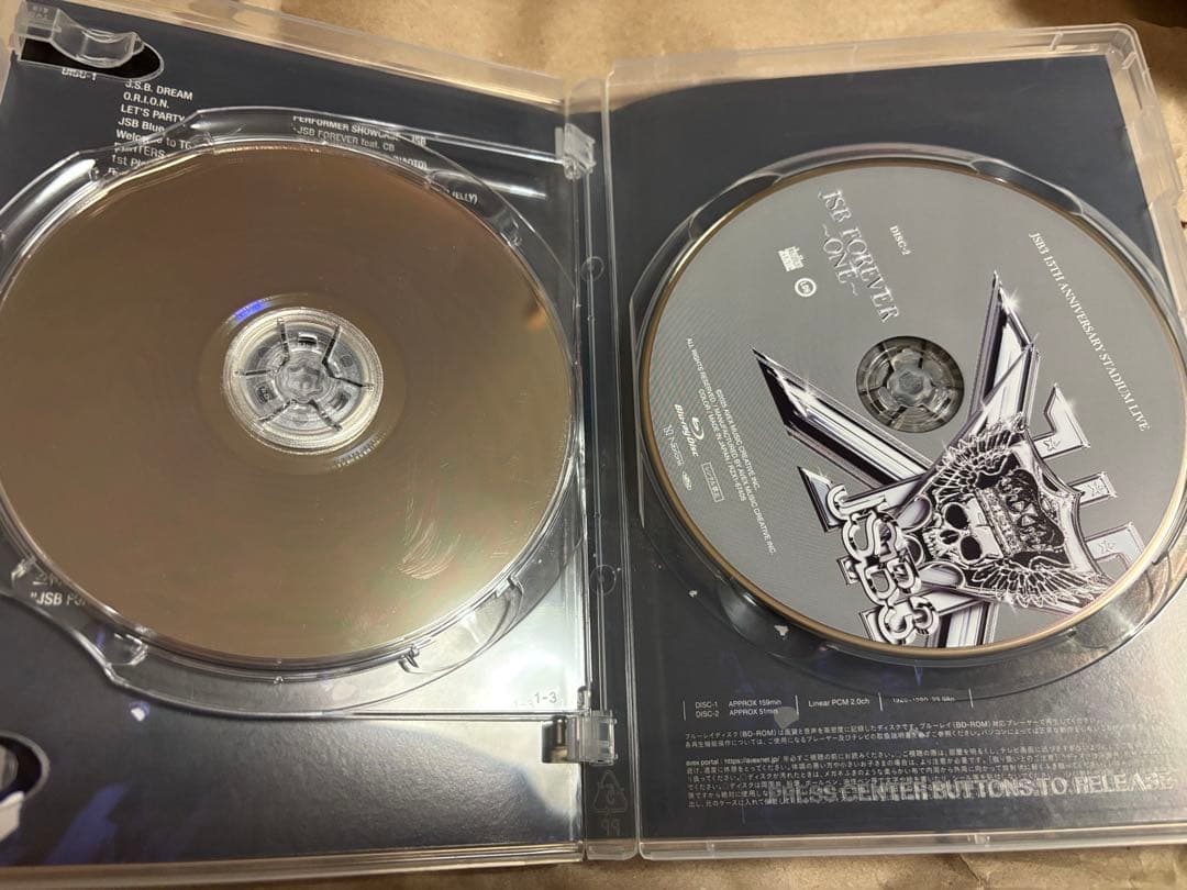 三代目 JSB FOREVERONEスタジアム FC限定 Blu-ray