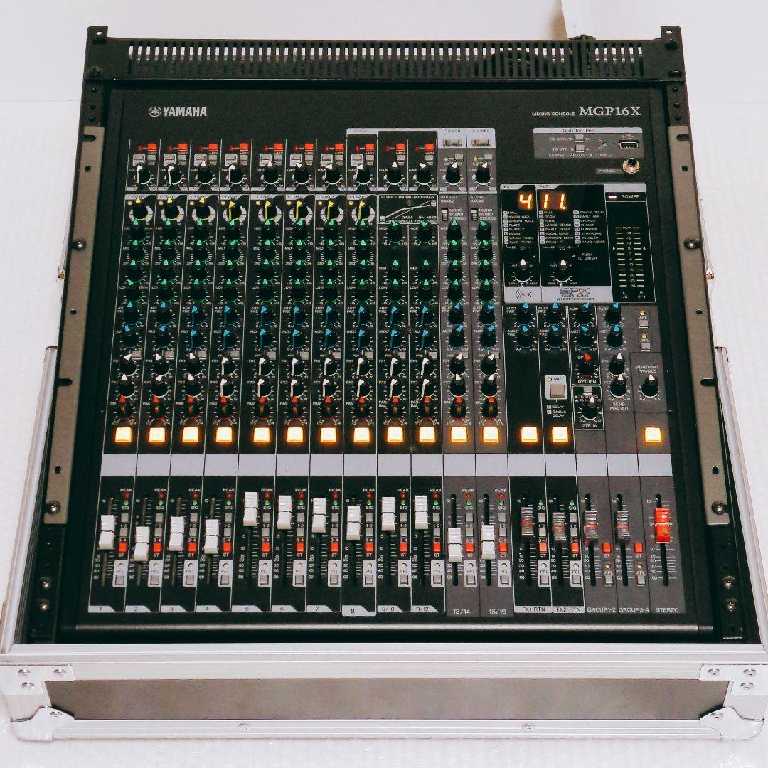 YAMAHA MGP16X ミキシングコンソール＋ミキサーケース RRM19R - メルカリ