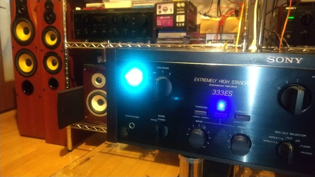 SONY TA-F333ESX ステレオアンプ メンテナンス＆カスタム施工済み