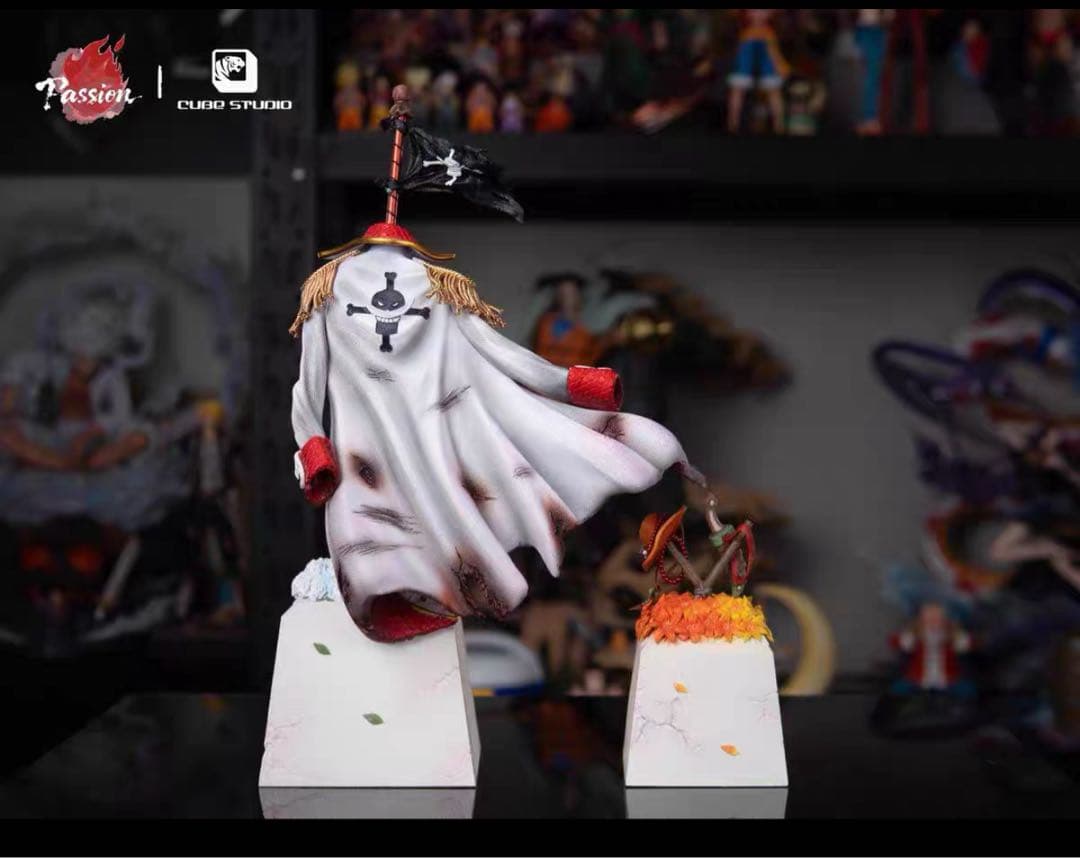 ワンピース 白ひげ エースの墓 ガレージキット フィギュア 完成品