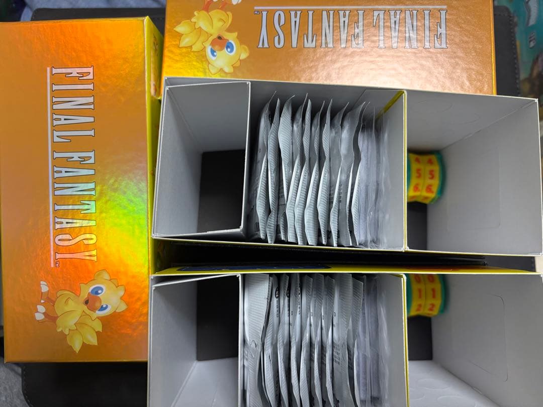 4box チョコボ・バンドル 開封済　チョコボブースターのみ欠品