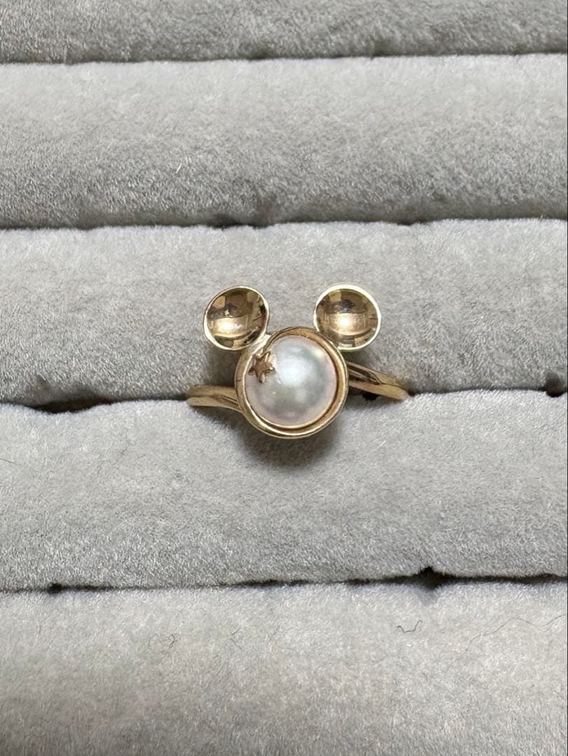 スタージュエリー 東京ディズニーリゾート限定 指輪 東京ディズニーリゾート、ミッキーシェイプがかわいいリングと