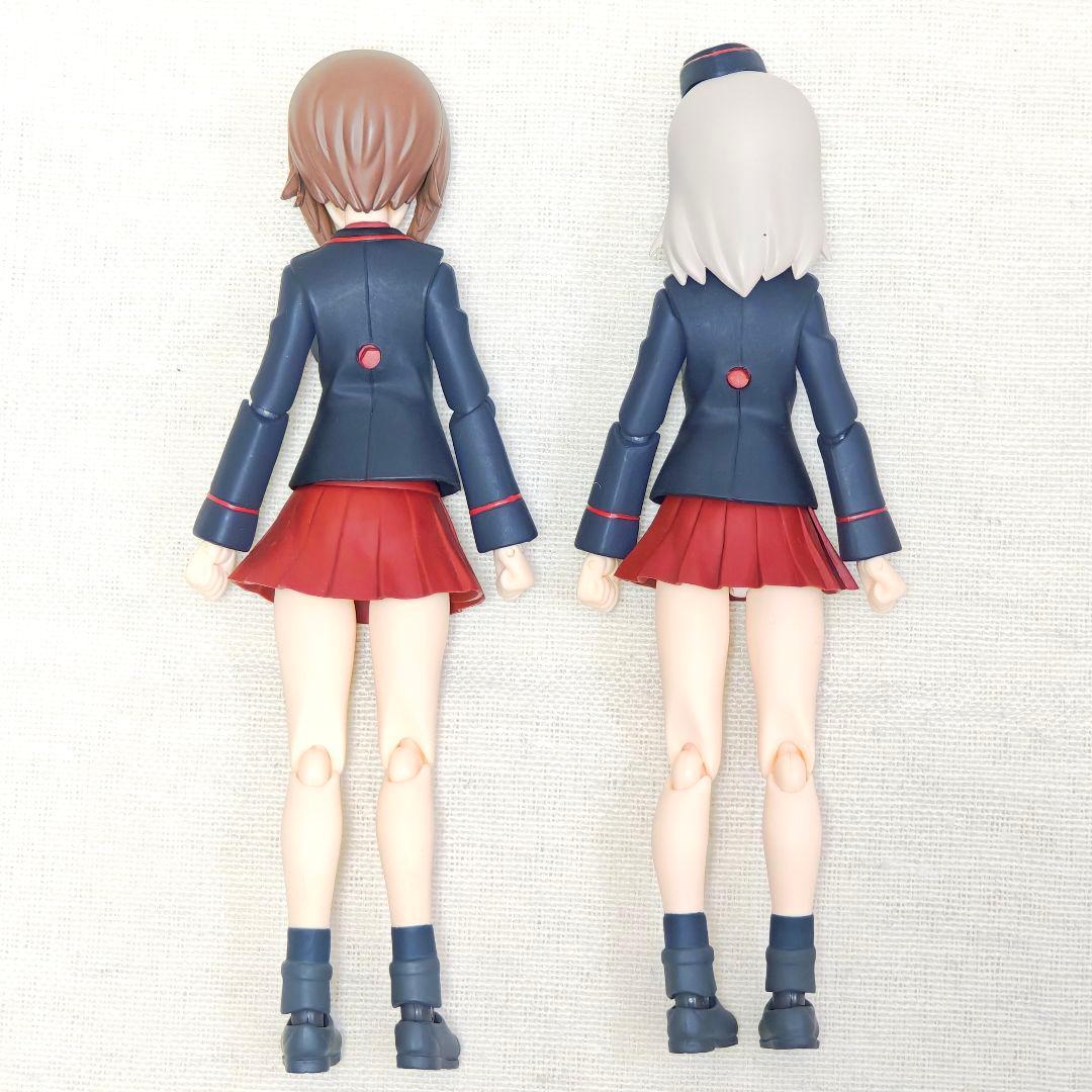 figma ガルパン 黒森峰 西住まほ 逸見エリカ セット - メルカリ