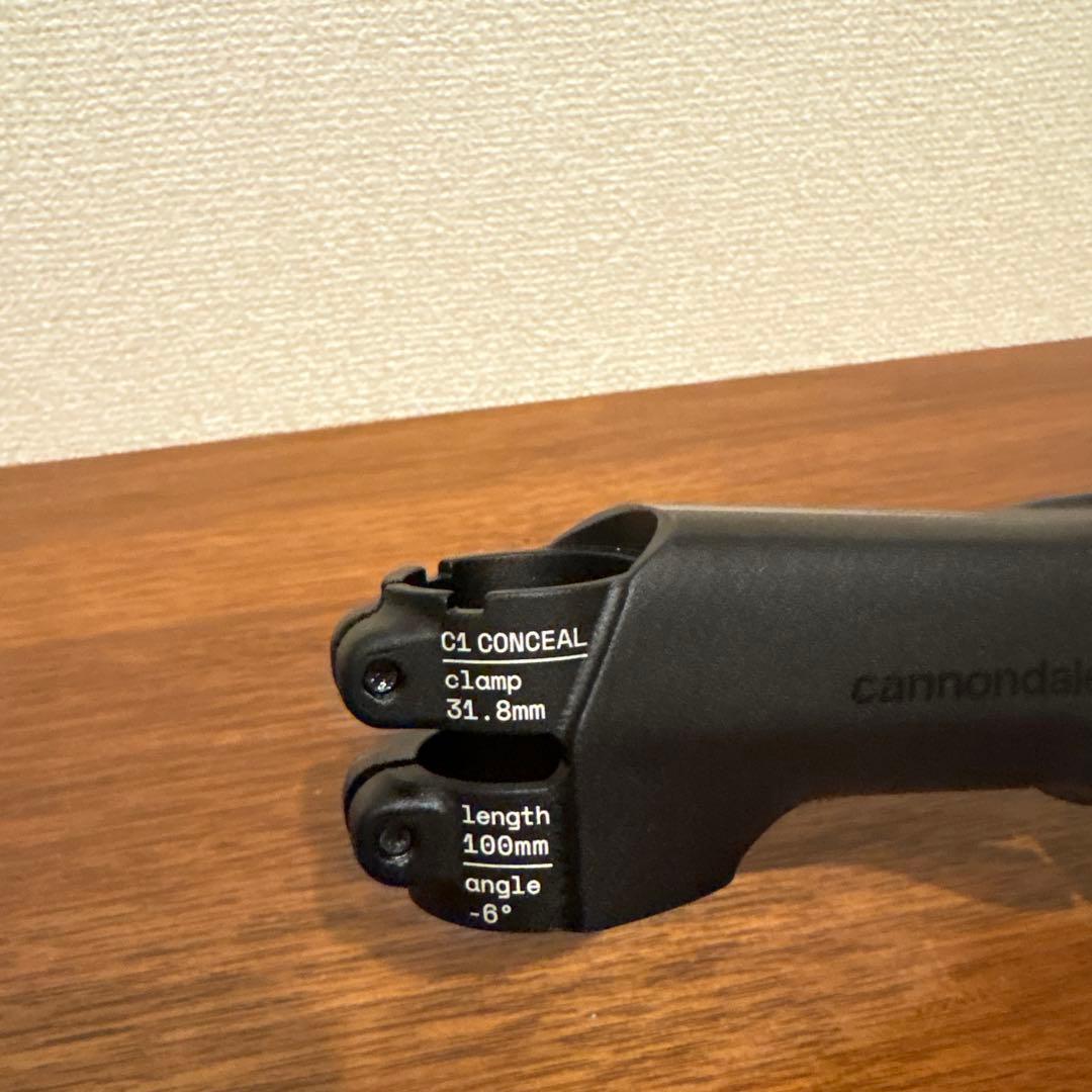 cannondale C1 CONCEAL ステム 100mm 31.8mm