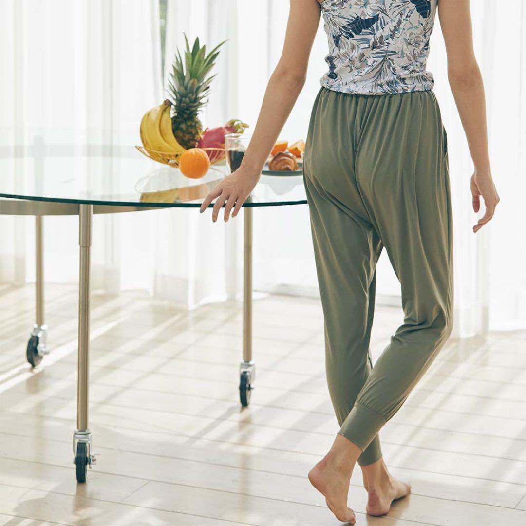 ジュリエ Julie 定番★ギャザーパンツ★ カーキー ０サイズ 新品❣️