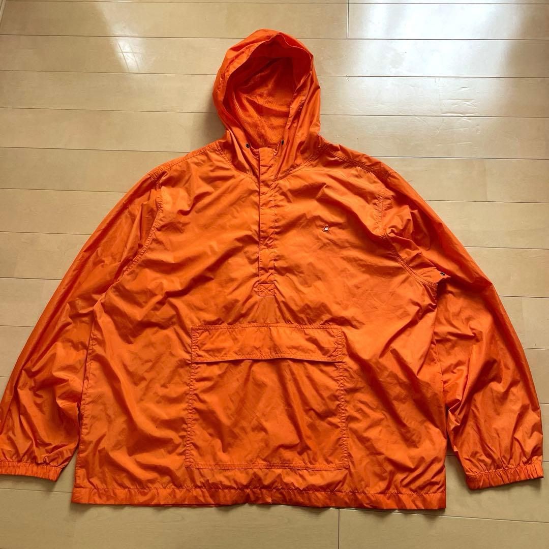 90's！OLD NAVY ナイロン アノラックパーカー ポケッタブル フーディ