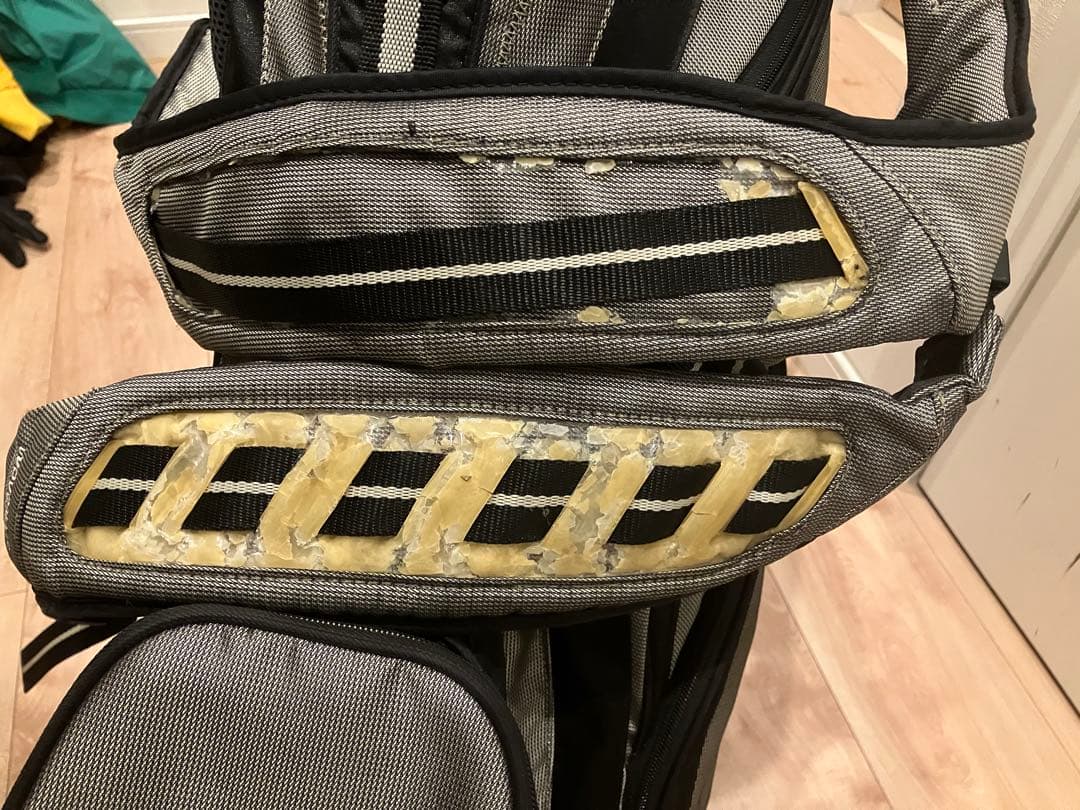 Nike グレー キャディバッグ スタンド付き - メルカリ