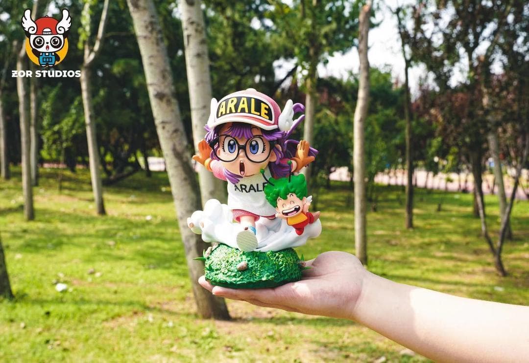 Dr.スランプ アラレちゃん 走る ガレージキット 塗装済み完成品