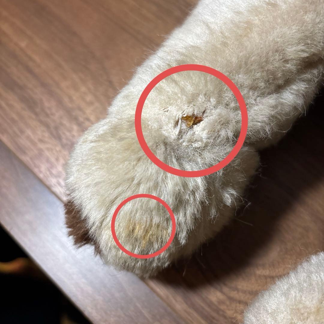 こぐまのファンファン　レトロぬいぐるみ　ファースト社