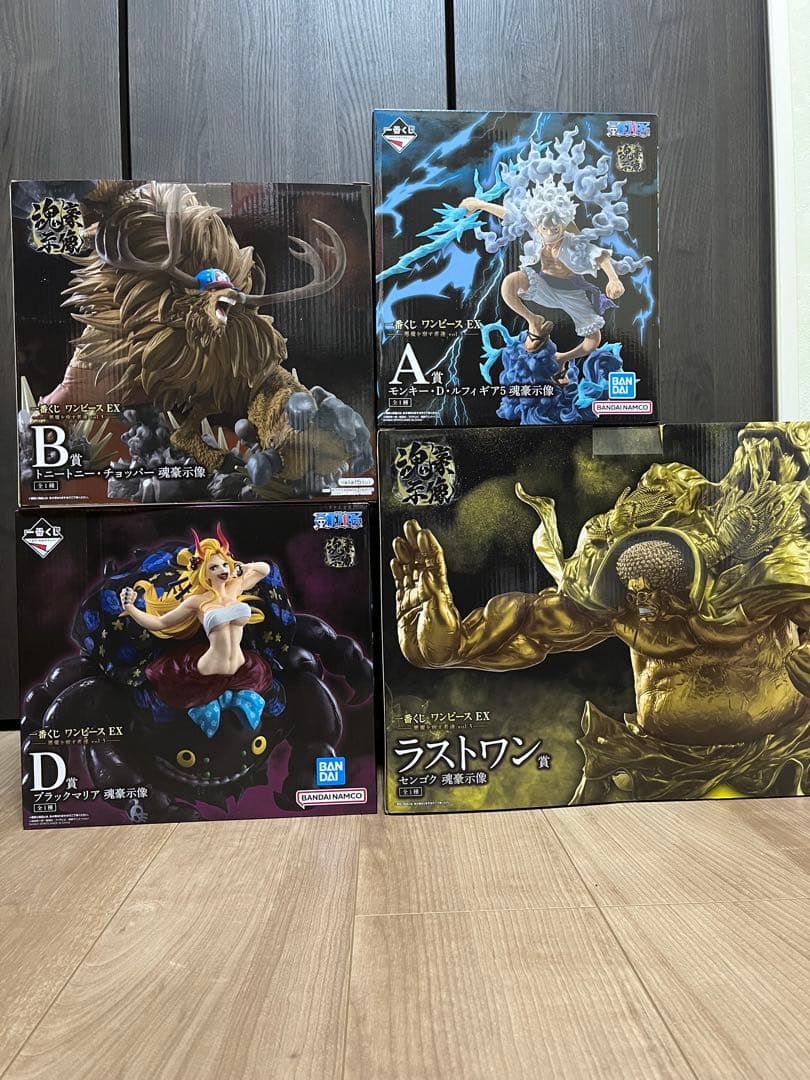 一番くじ ワンピース ニカ チョッパー ブラックマリア センゴク - メルカリ