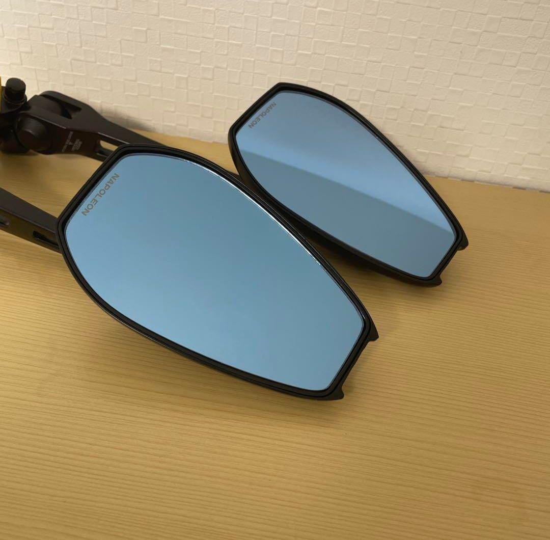 タナックス ナポレオン カウリングミラー AEX8/9 ブルーミラー