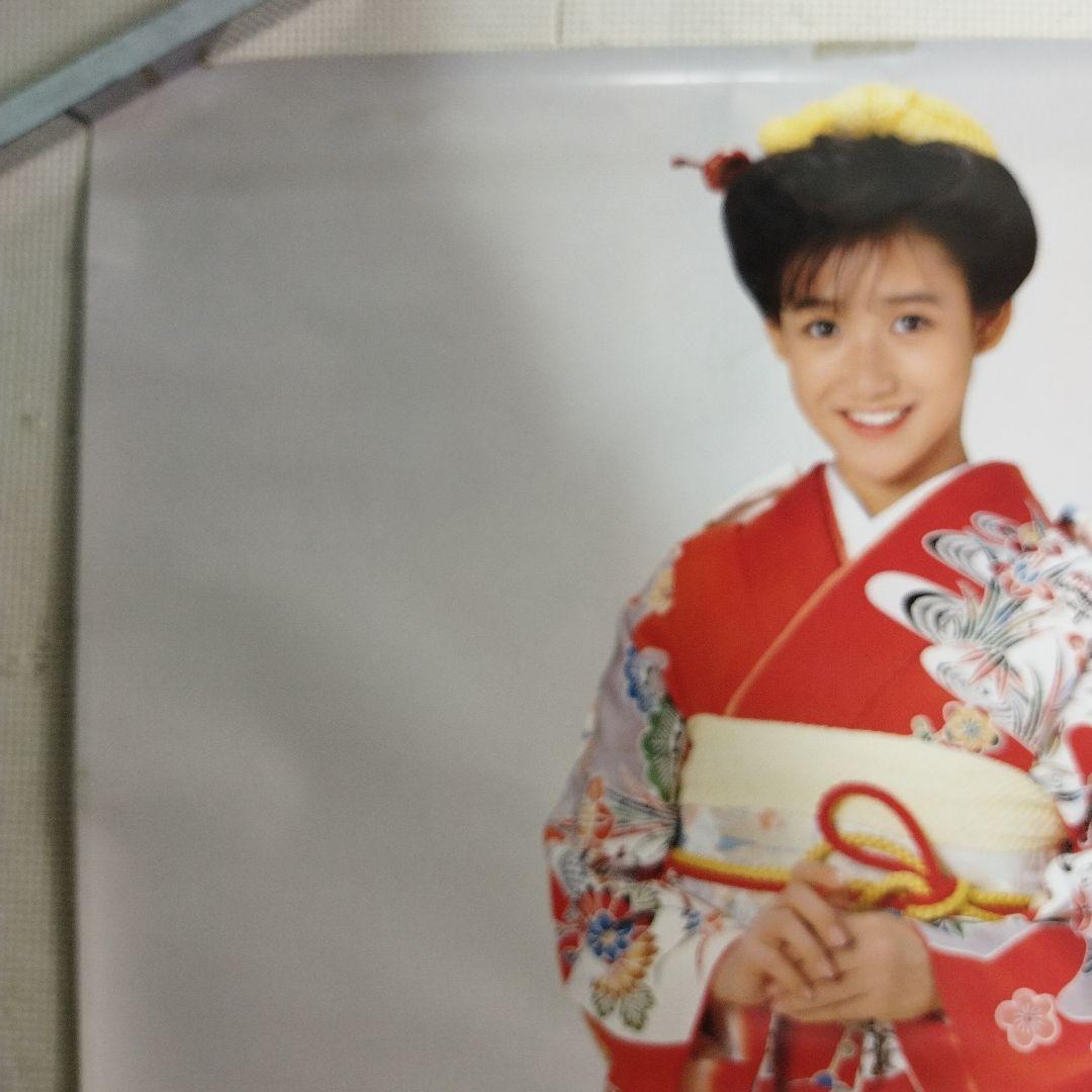 岡田有希子 二人だけのセレモニー A1ポスター ポニーキャニオン