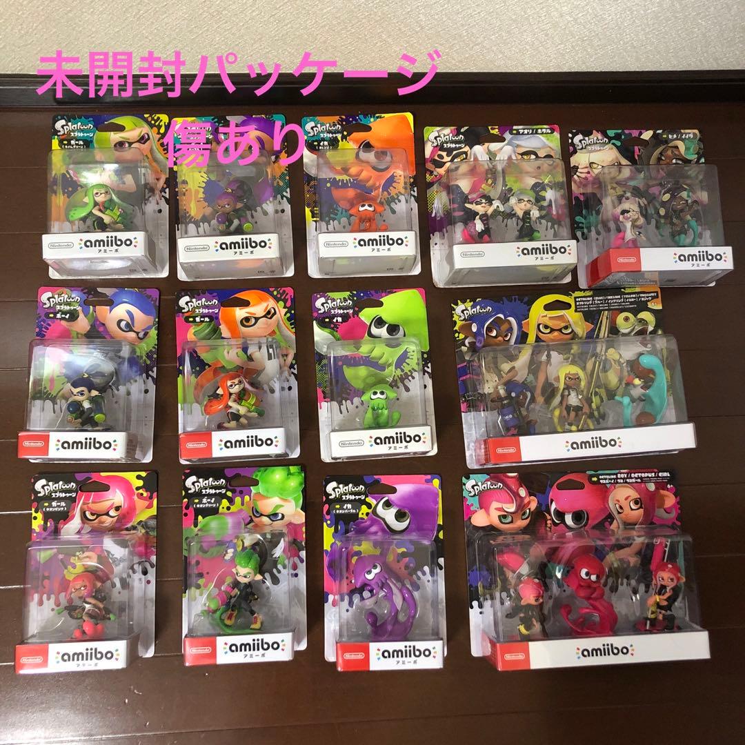 未開封　スプラトゥーン3 対応　19種類　amiibo 全種類 未開封 スプラトゥーン3 対応 19種類 amiibo 全種類 - メルカリ