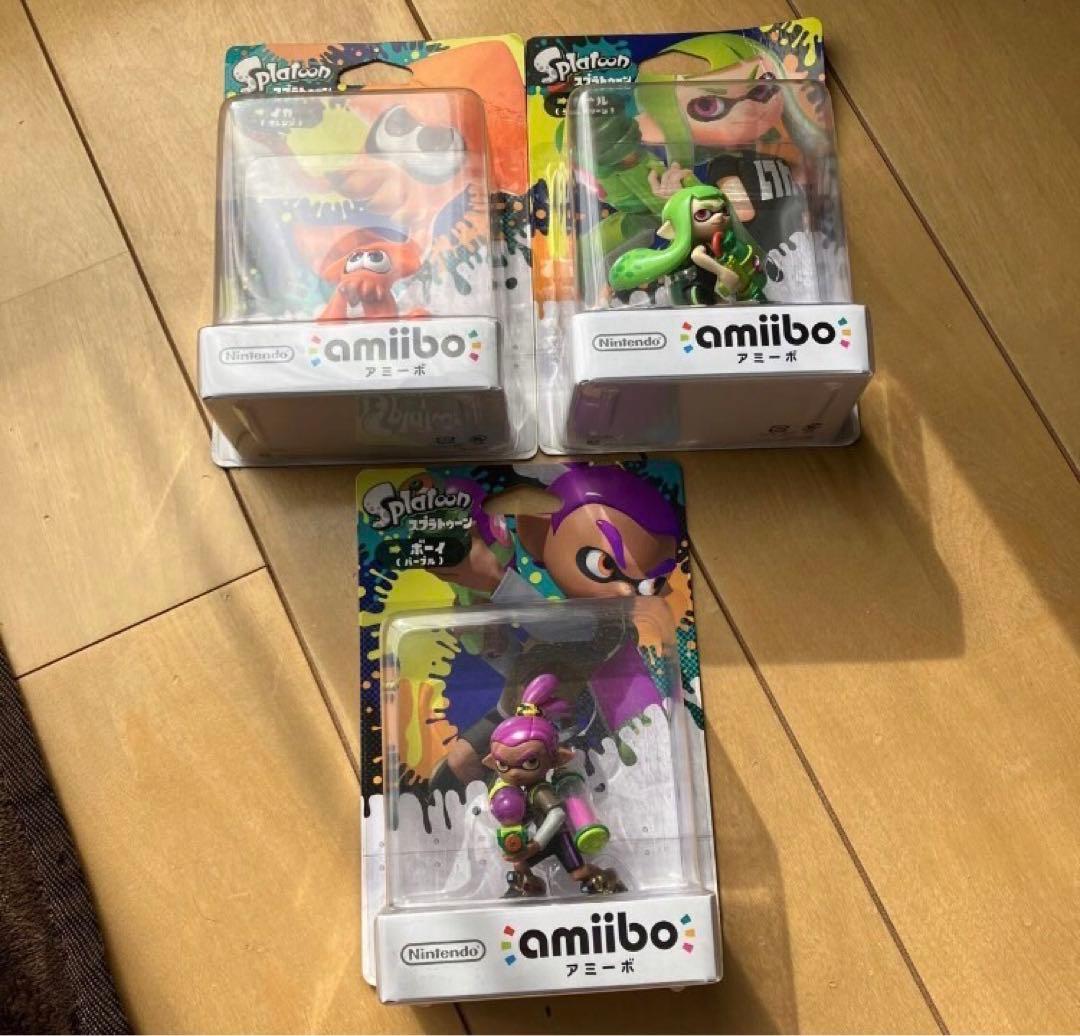 未開封 スプラトゥーン3 対応 19種類 amiibo 全種類 - メルカリ