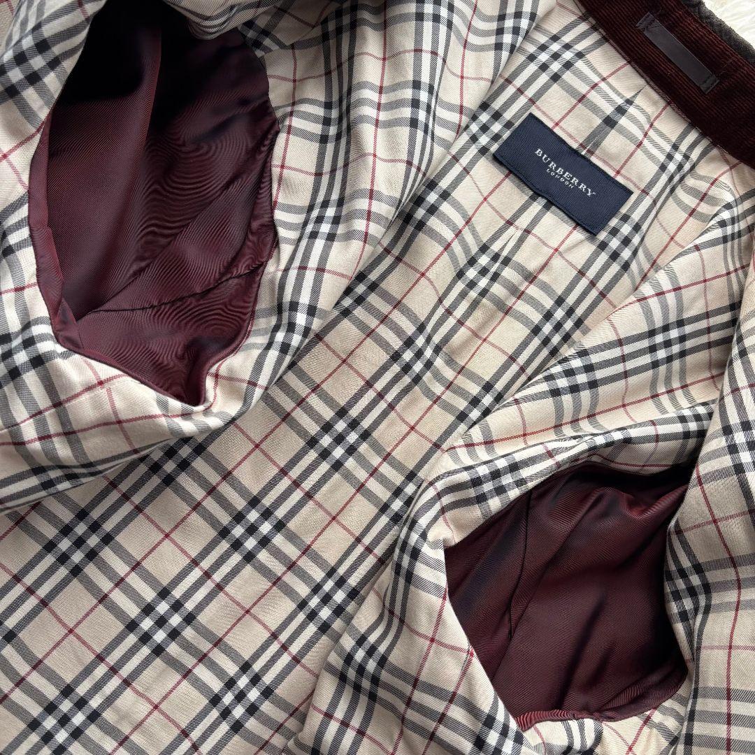 激レア 美品】バーバリーロンドン コーデュロイシャツ ジャケット ノバ