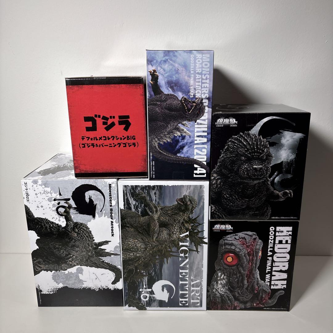 未開封 GODZILLA ゴジラ フィギュア 6体セット ゴジラ-1.0 ヘドラ