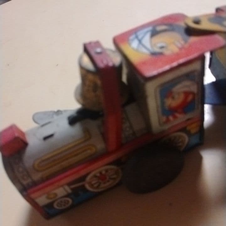 最終値引】ひょっこりひょうたん島。美品。ブリキ列車。当時物 昭和