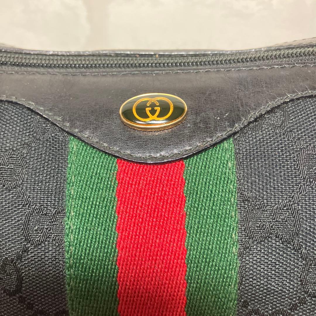 オールドグッチ シェリーライン 男女兼用 ショルダーバッグ