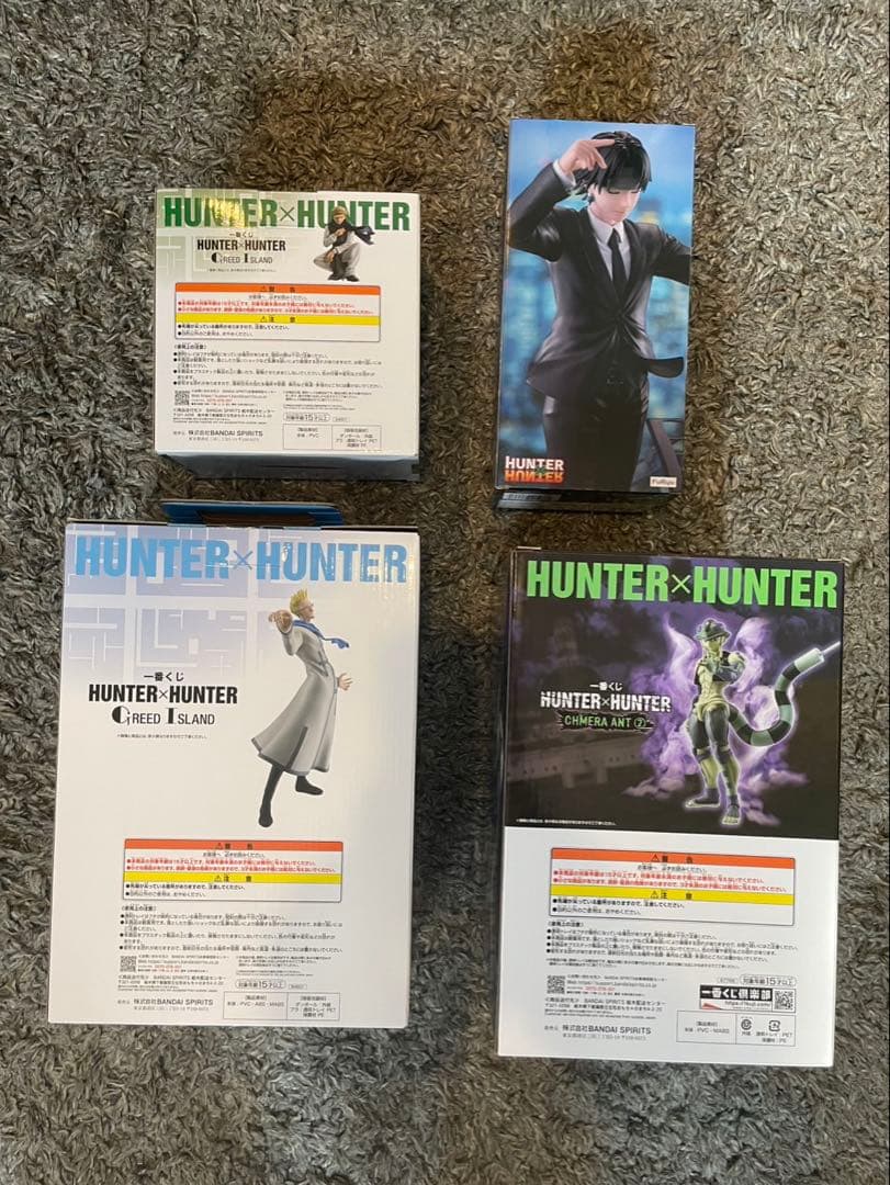 ハンターハンター 一番くじ A賞 C賞 E賞 ゲンスルー メルエム ジン