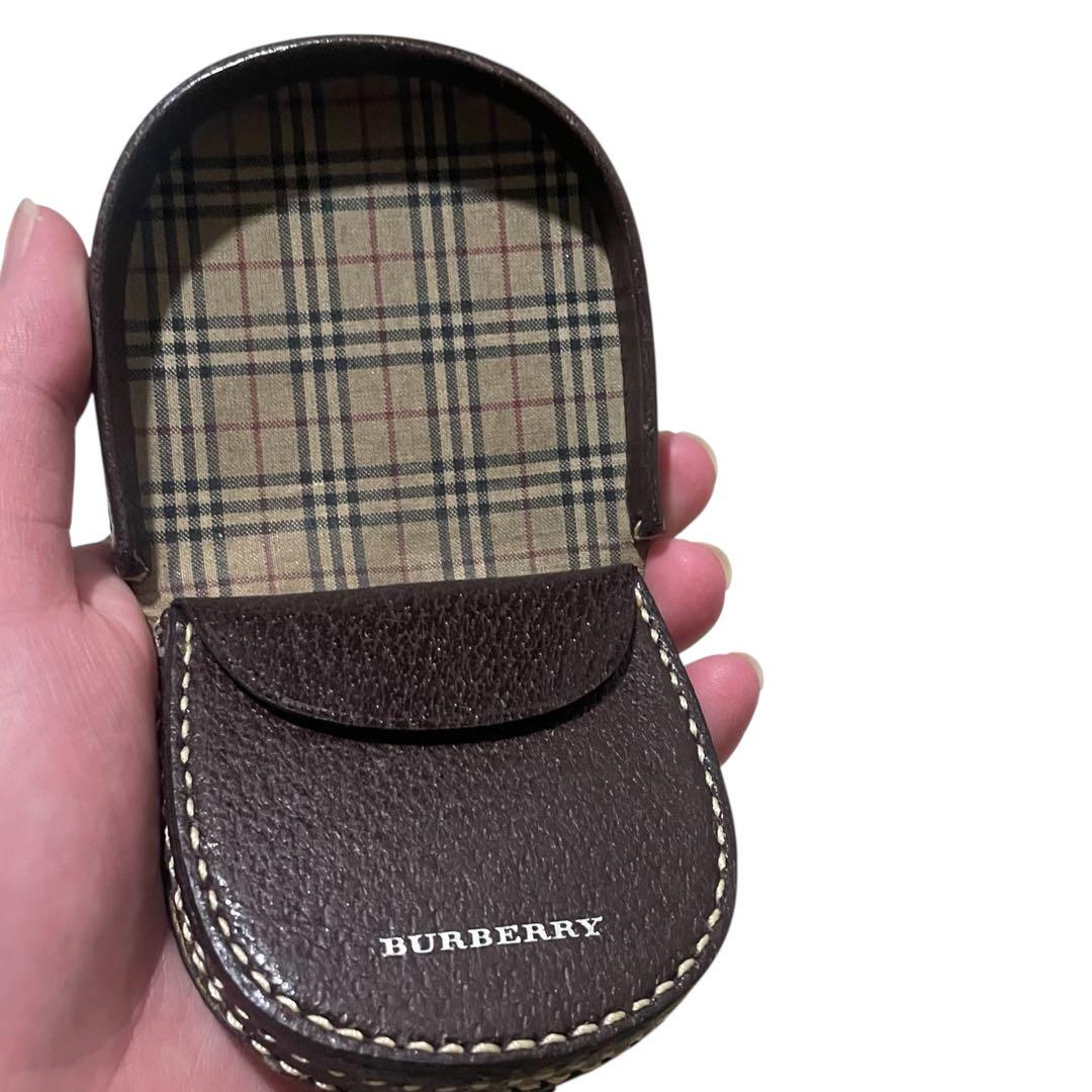 レア バーバリー レザー コインケース 馬蹄型 ノバチェック - メルカリ