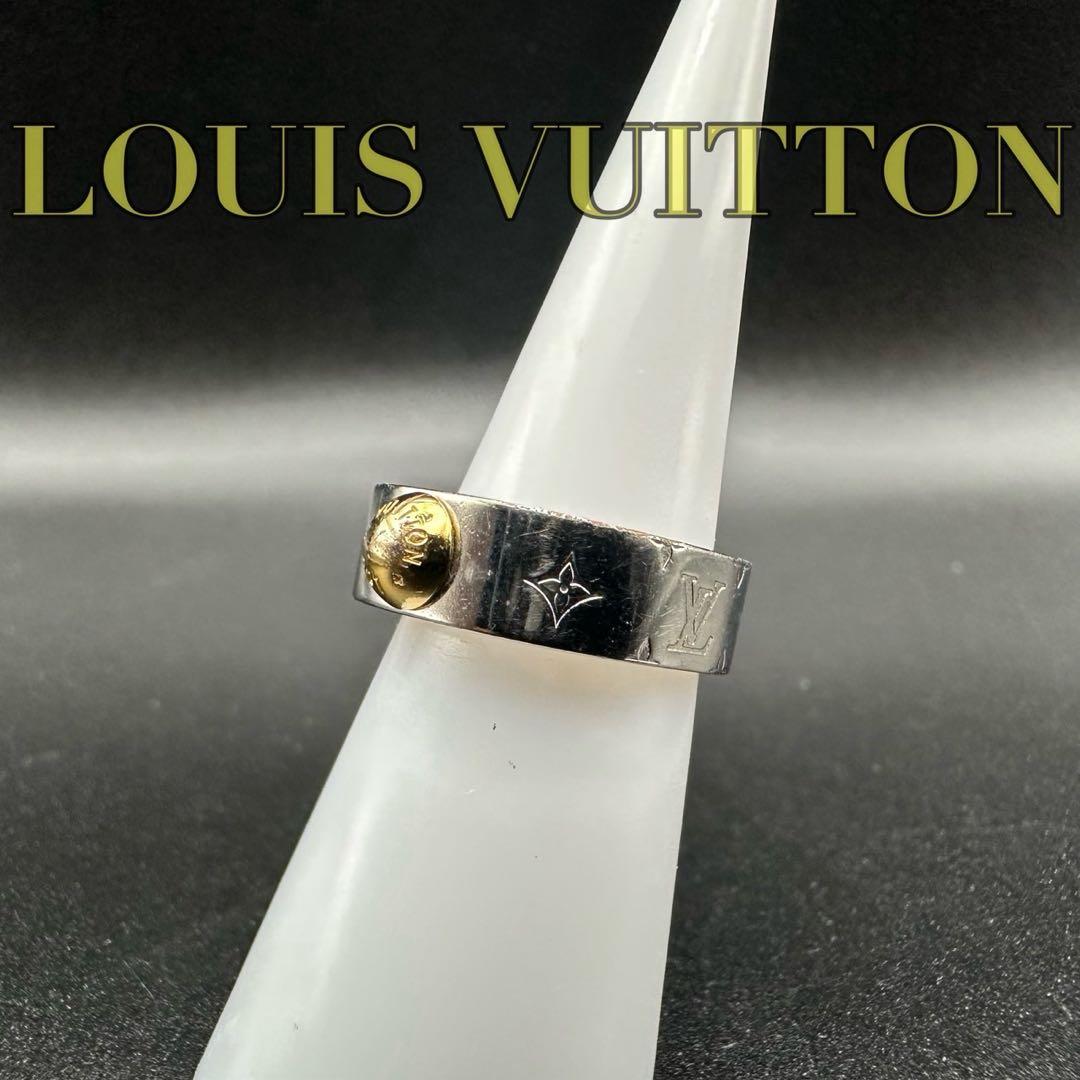 美品✨　ルイヴィトン　リング　指輪　M00216　ロゴ　刻印　1340 楽天市場】【ジュエリー】LOUIS VUITTON ルイ ヴィトン ナノグラム