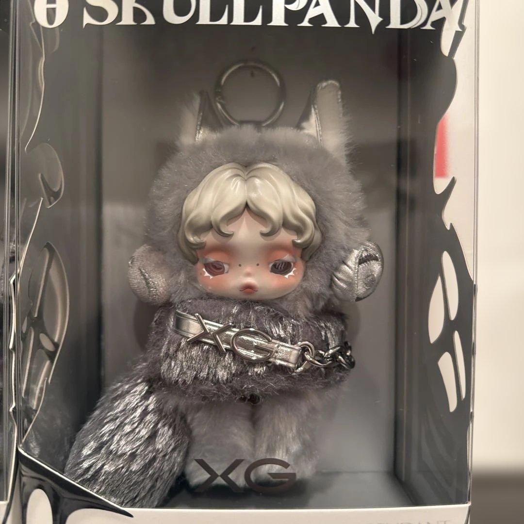 d*3様 【正規品】SKULLPANDA XG コラボ ぬいぐるみペンダントスカ