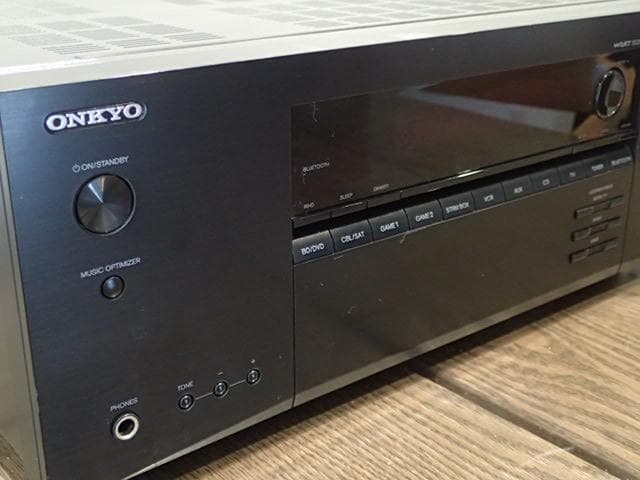 onkyo AVアンプ TX-SR343 リモコン無し・Bluetooth快調 - メルカリ
