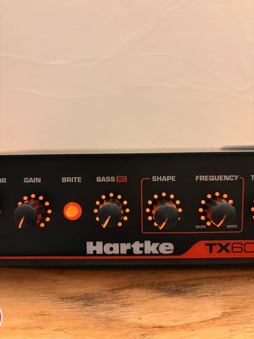 Hartke TX600 ベース用アンプ 動作良好 - メルカリ