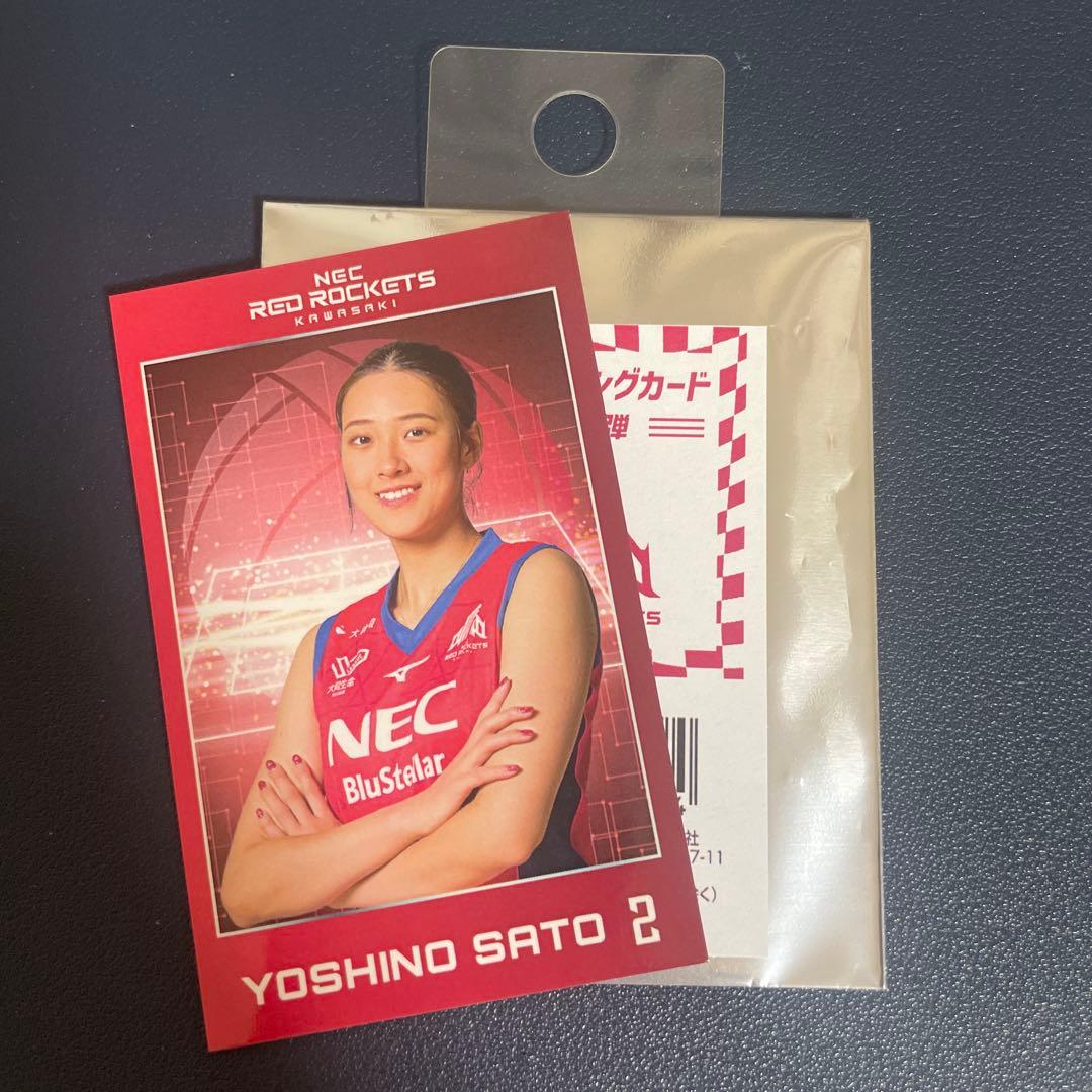 NECレッドロケッツ川崎 佐藤淑乃選手 トレカ - メルカリ