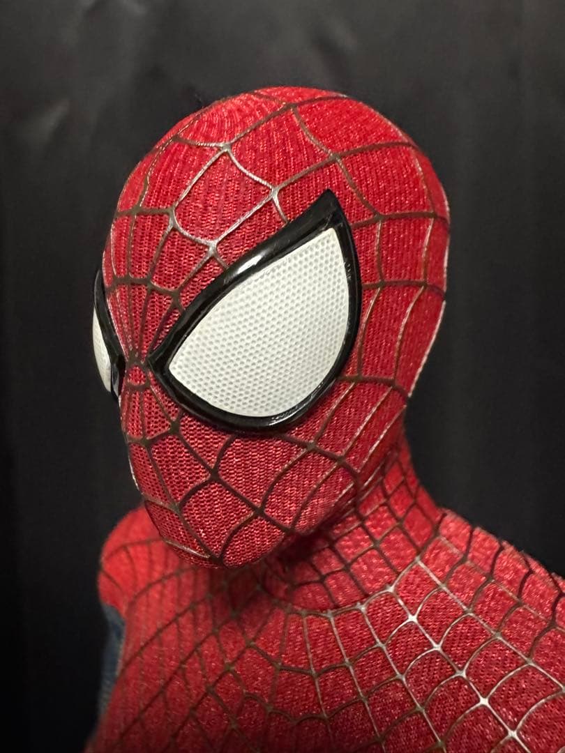 ホットトイズ　アメイジング・スパイダーマン2 素体交換　アイパーツ交換　リメイク