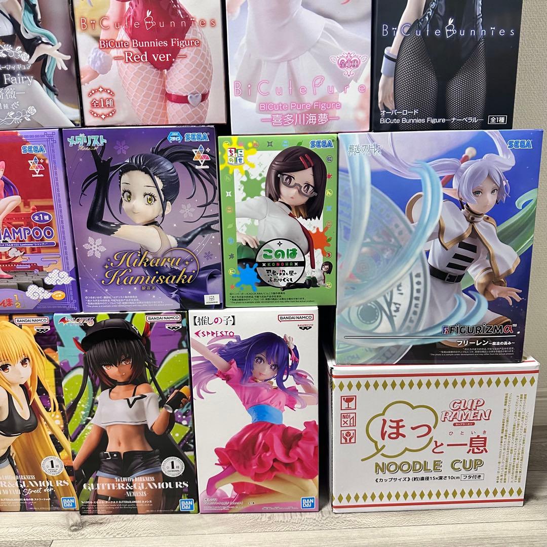 最新プライズフィギュア 25個セット まとめ売り 美少女 ジャンプ系