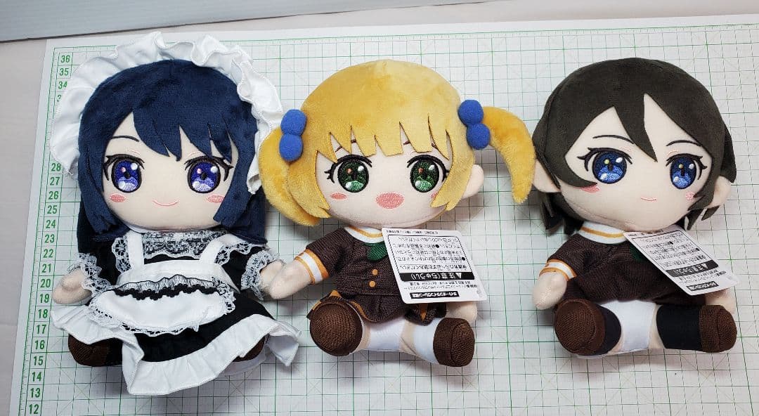 【タイクレ限定】響け！ユーフォニアム ぬいぐるみ　高坂 麗奈と2人メイド衣装付き